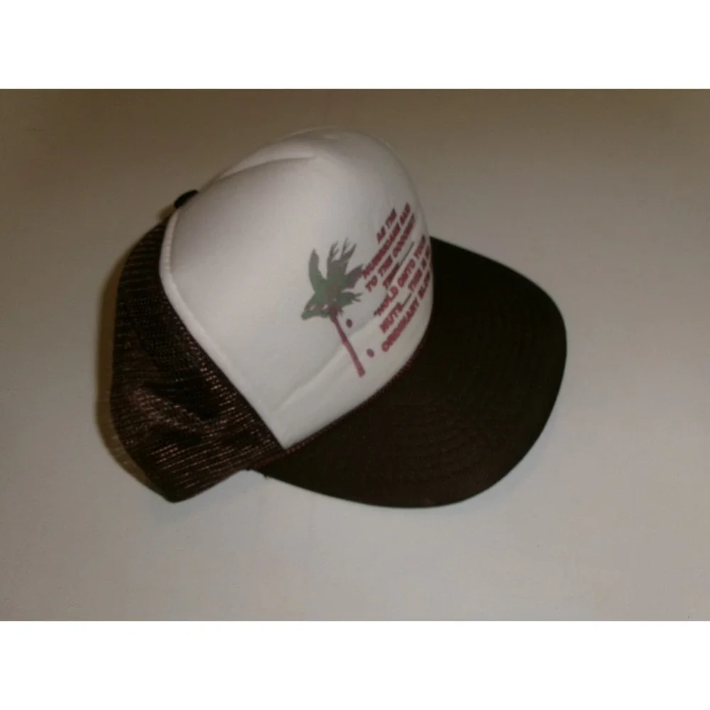 90S VOLVELTY FLORIDA TRUCKER BEACH GOLF 00S Y2K HAT CAP VINTAGE DEATOCK H3